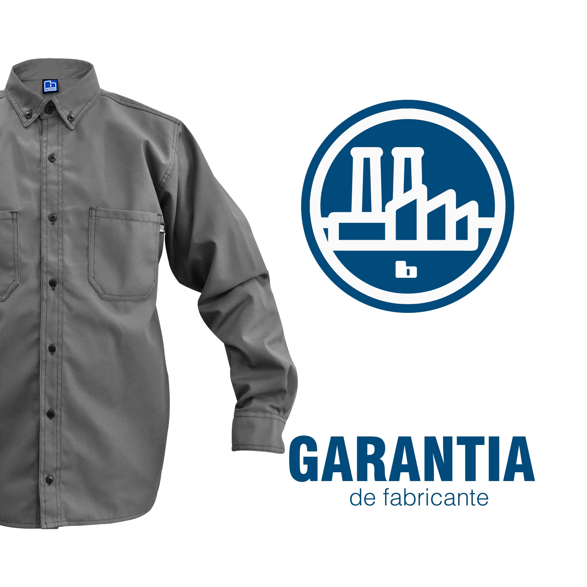 CAMISA INDUSTRIAL / GRIS