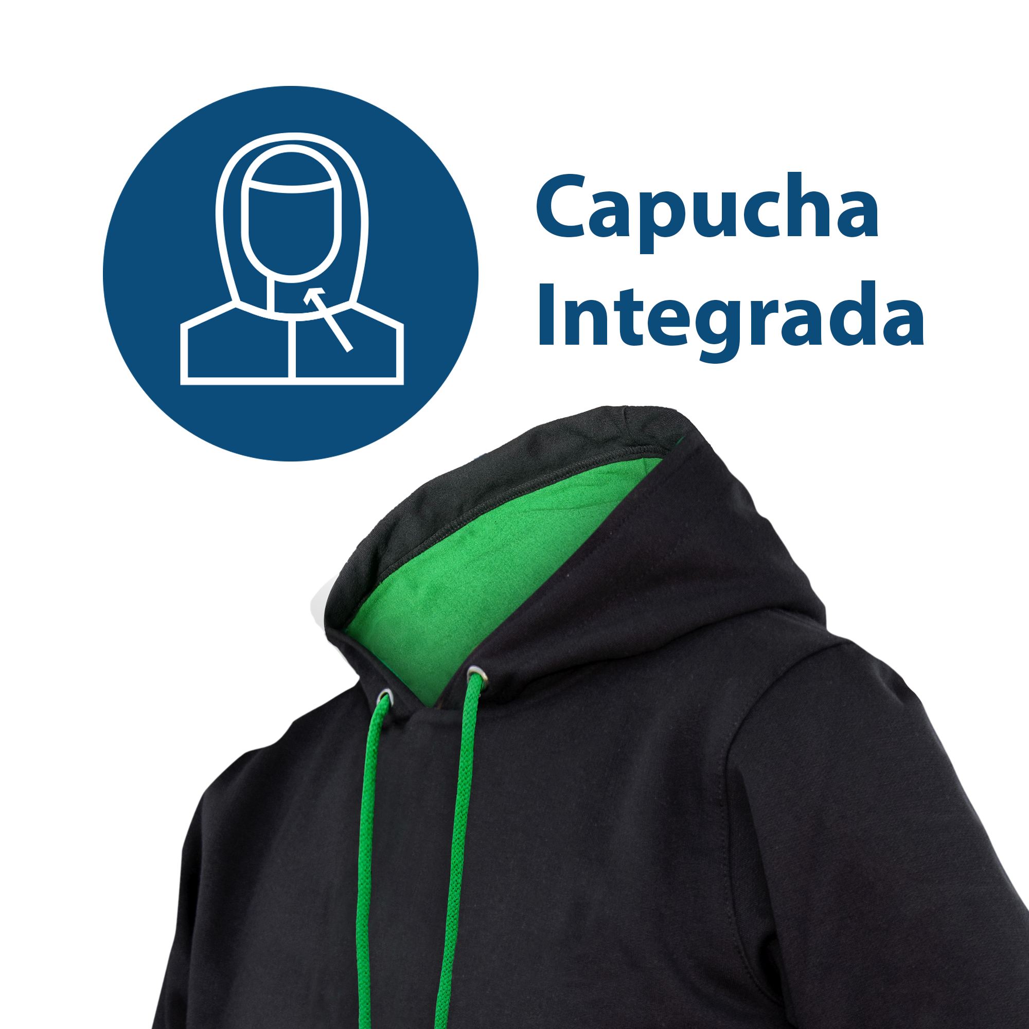 SUDADERA SPORT / NEGRA