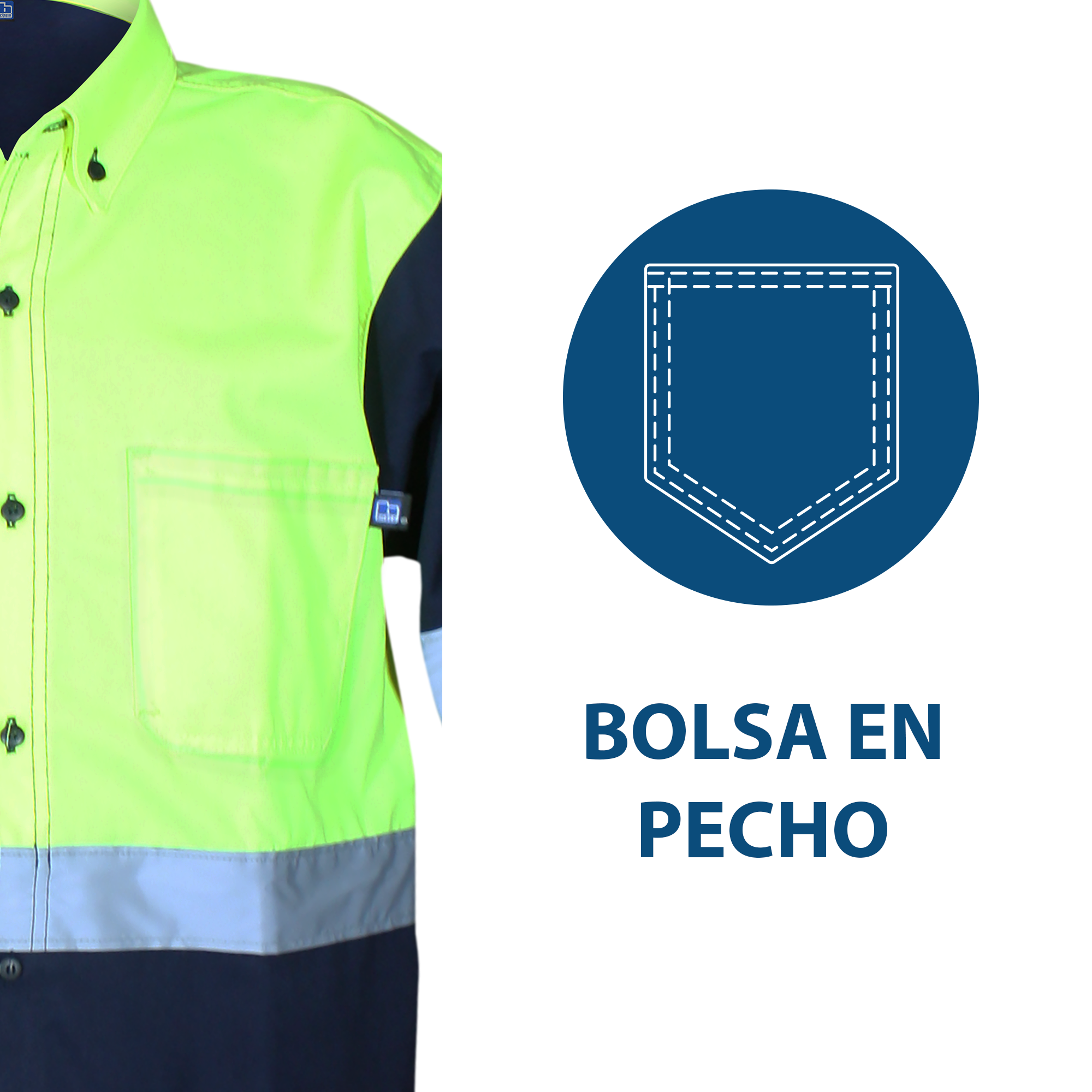 CAMISA DE SEGURIDAD AV / NEÓN