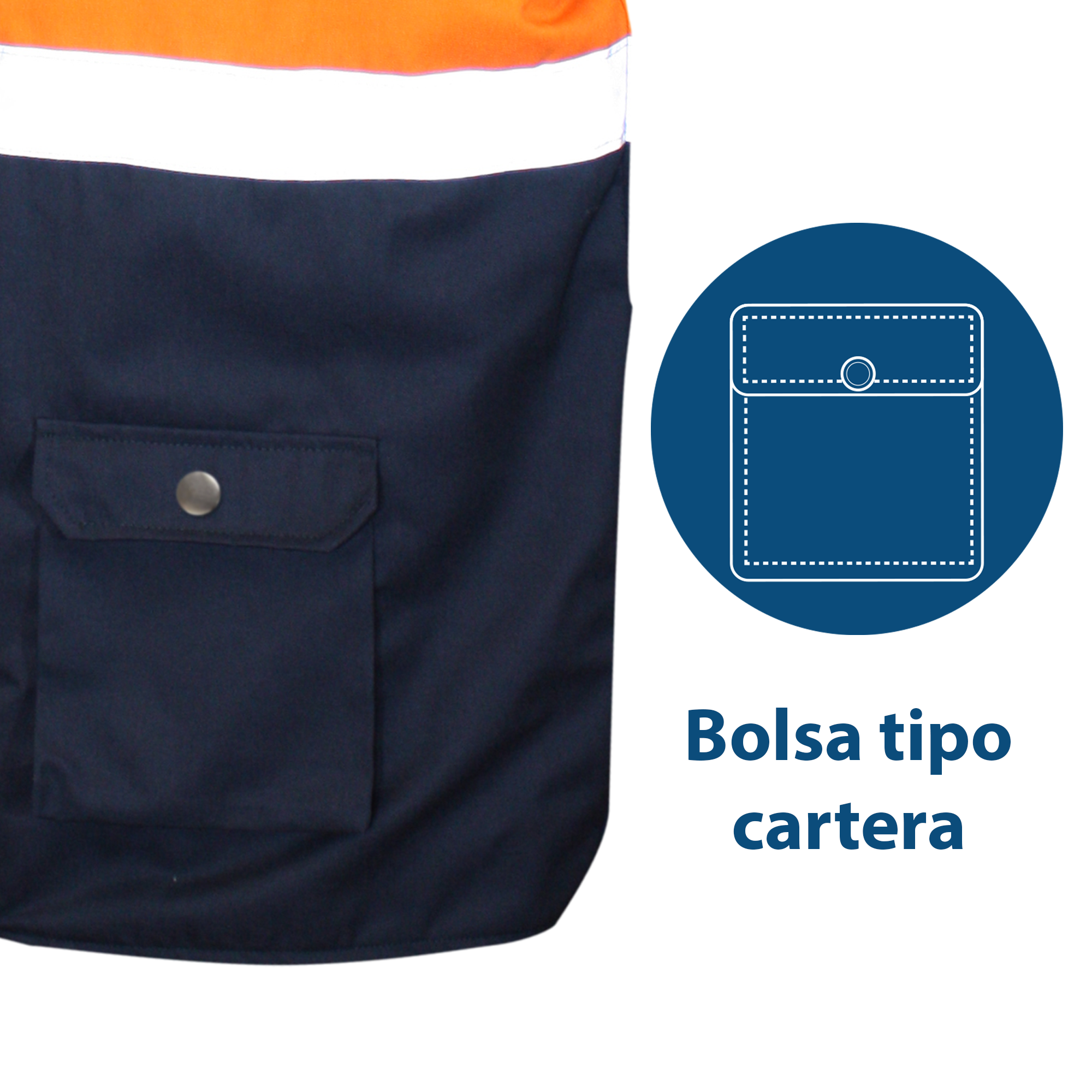 CHALECO DE SEGURIDAD AV / NARANJA