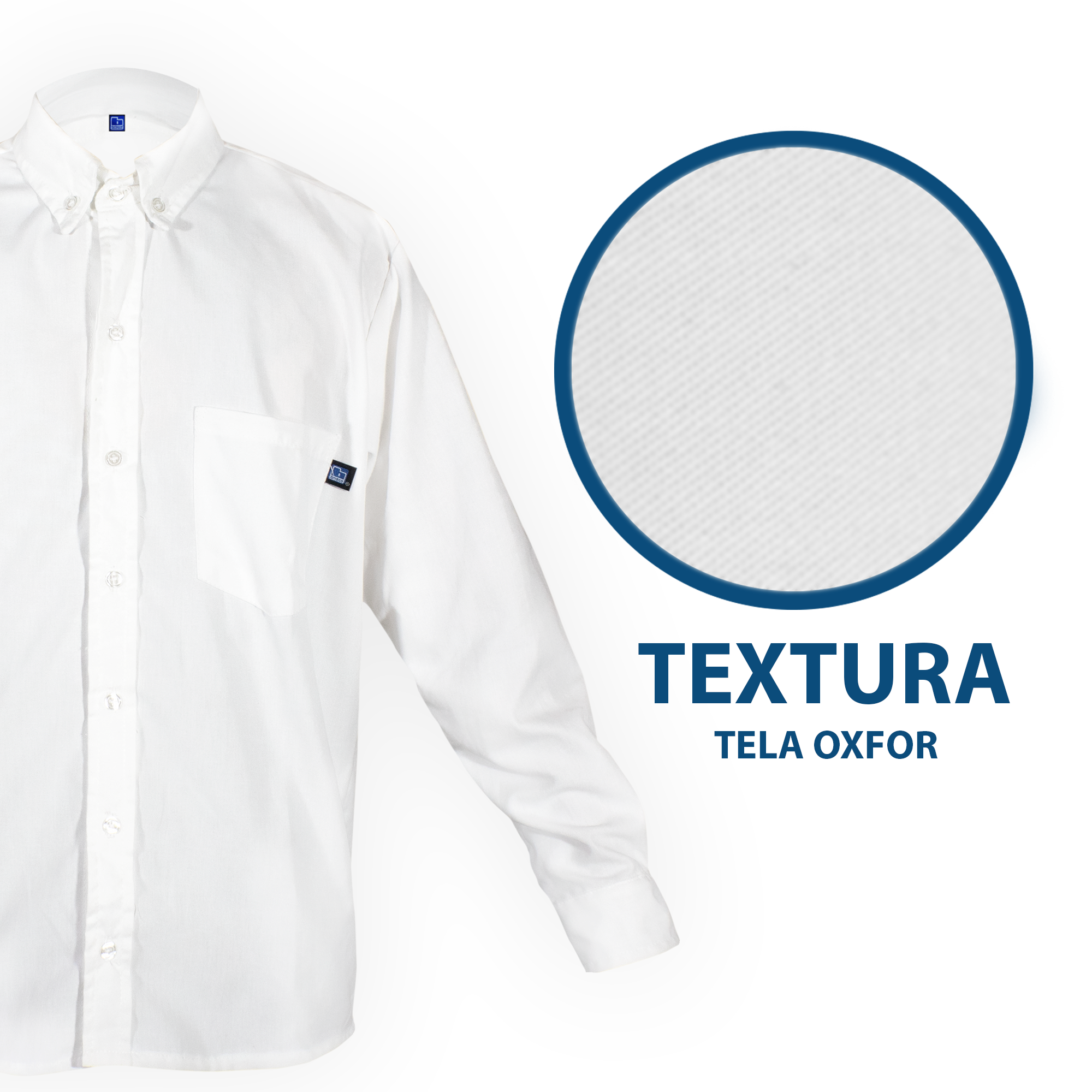 CAMISA CASUAL BLANCA / CABALLERO