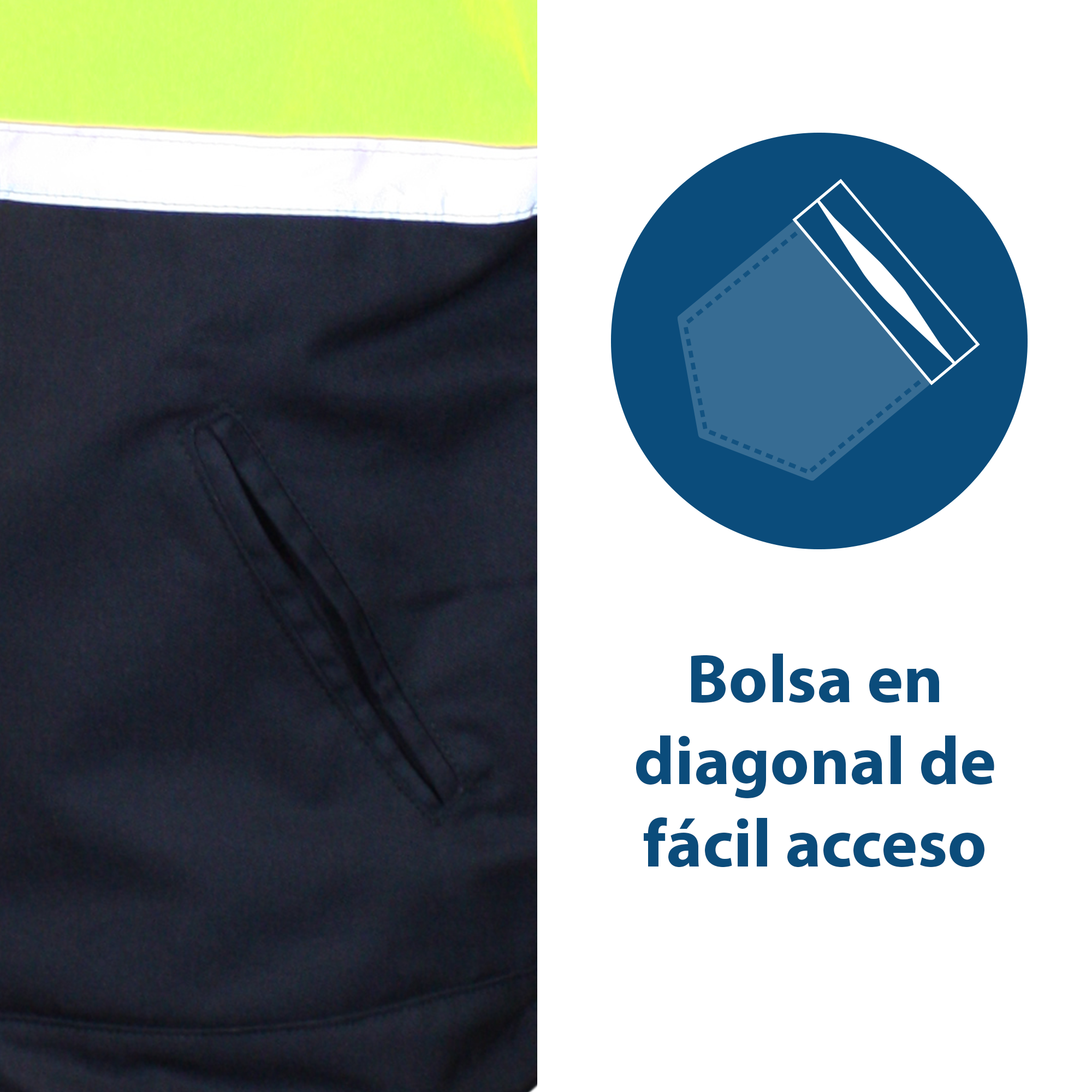 CHAMARRA DE SEGURIDAD / NEÓN