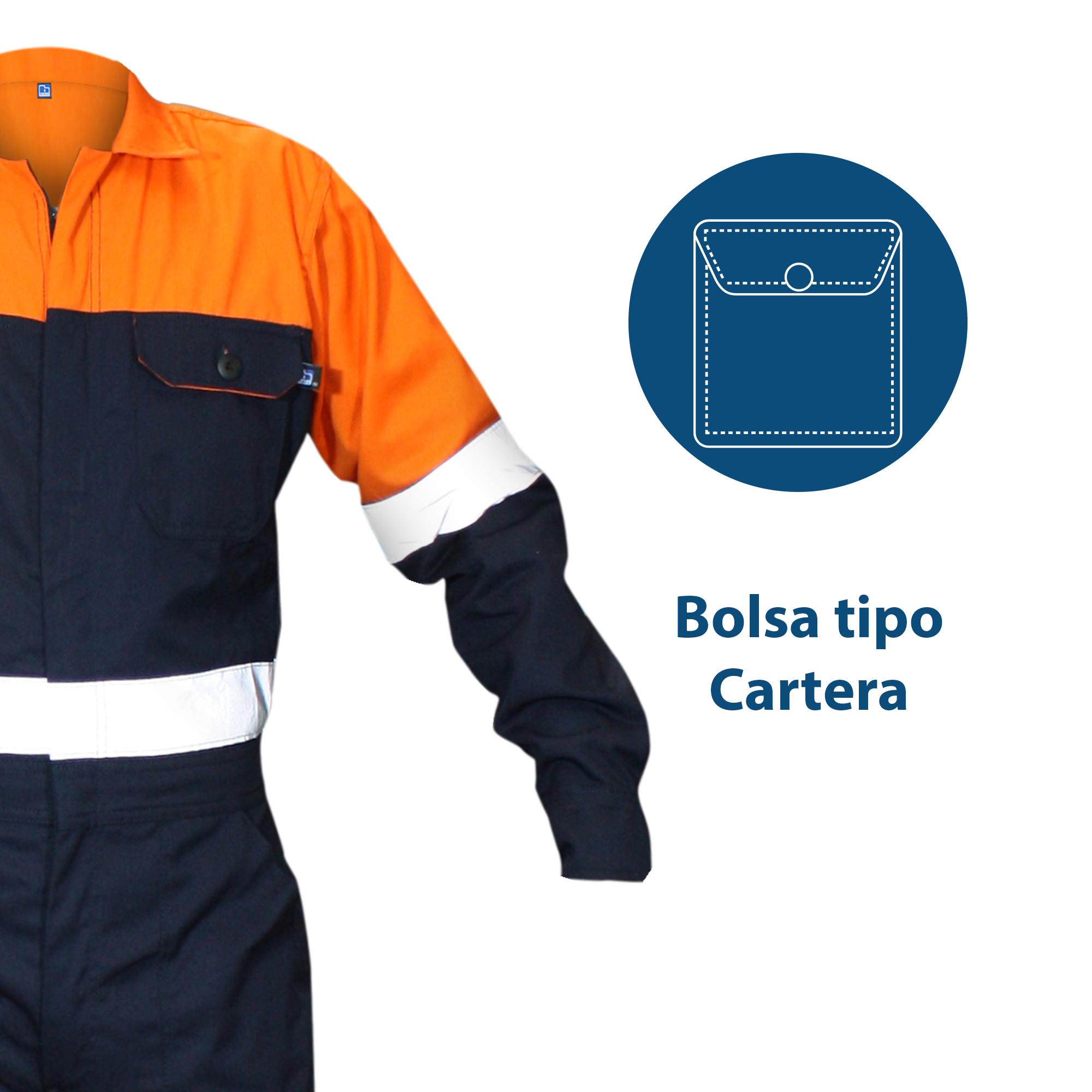 OVEROL DE SEGURIDAD A.V. / NARANJA