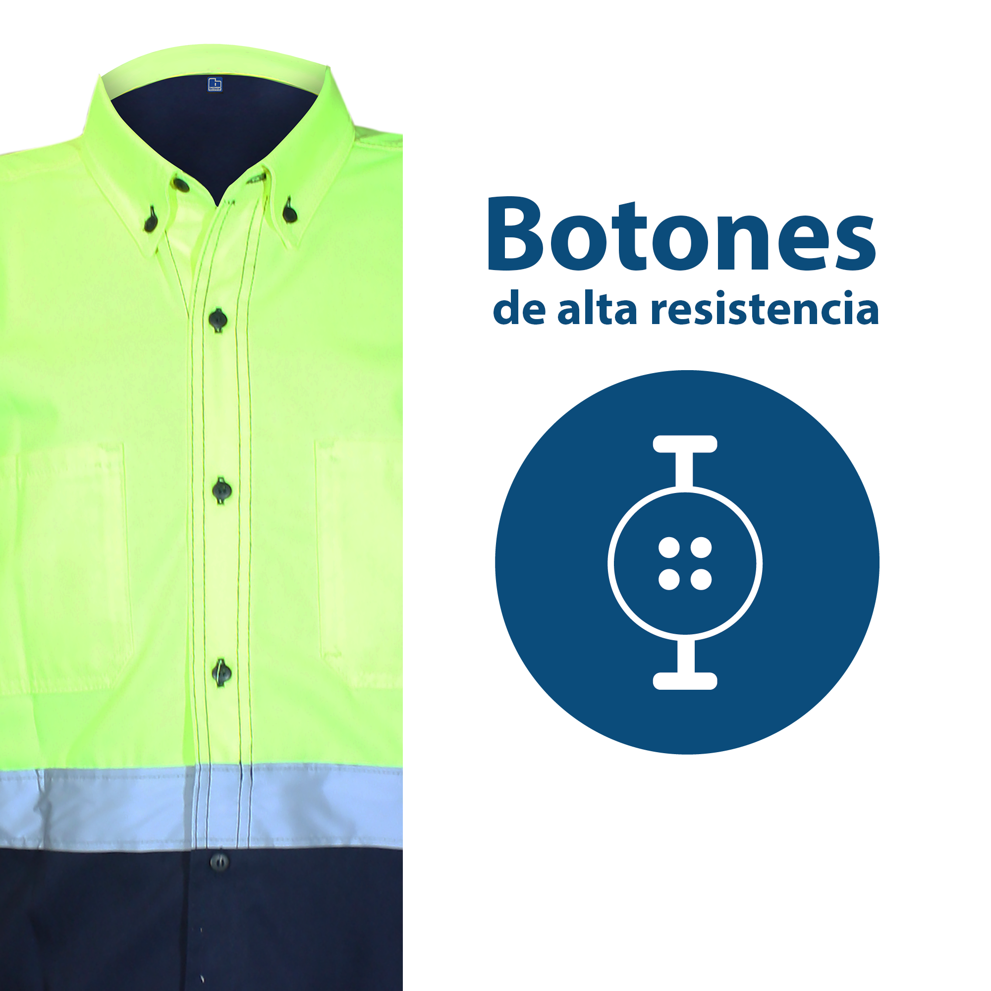 CAMISA DE SEGURIDAD AV / NEÓN