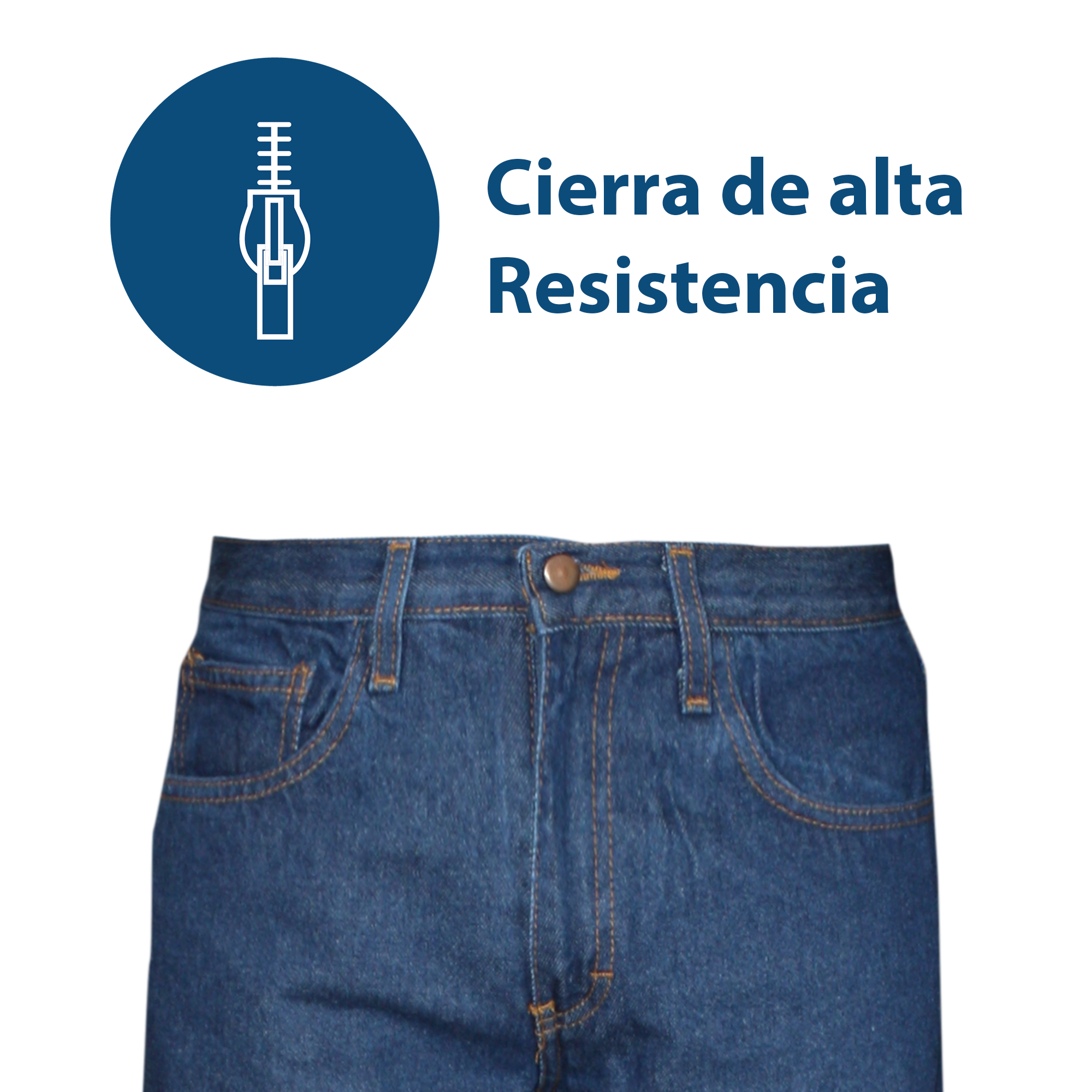 PANTALÓN DE MEZCLILLA / REFLEJANTE