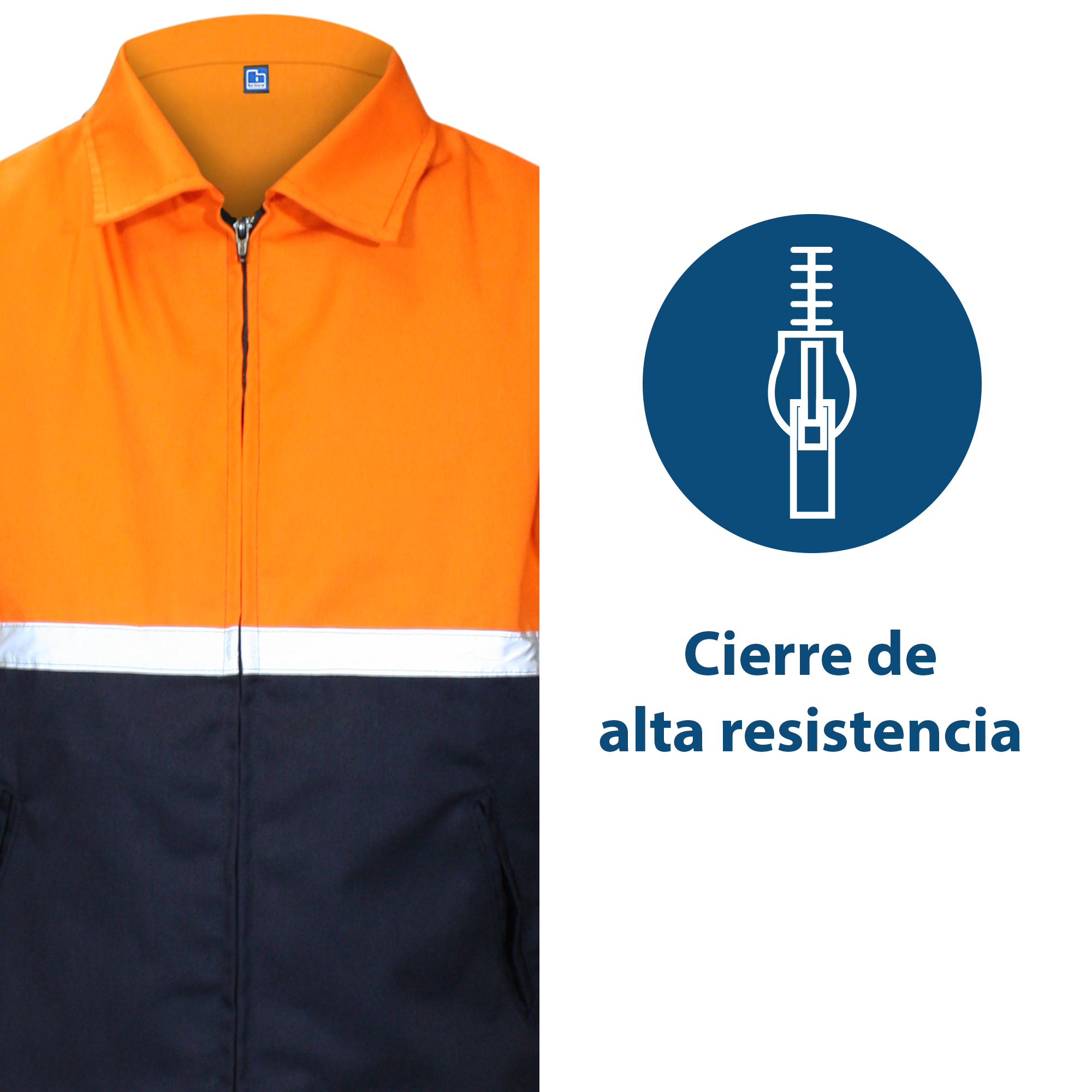 CHAMARRA DE SEGURIDAD A.V. / NARANJA