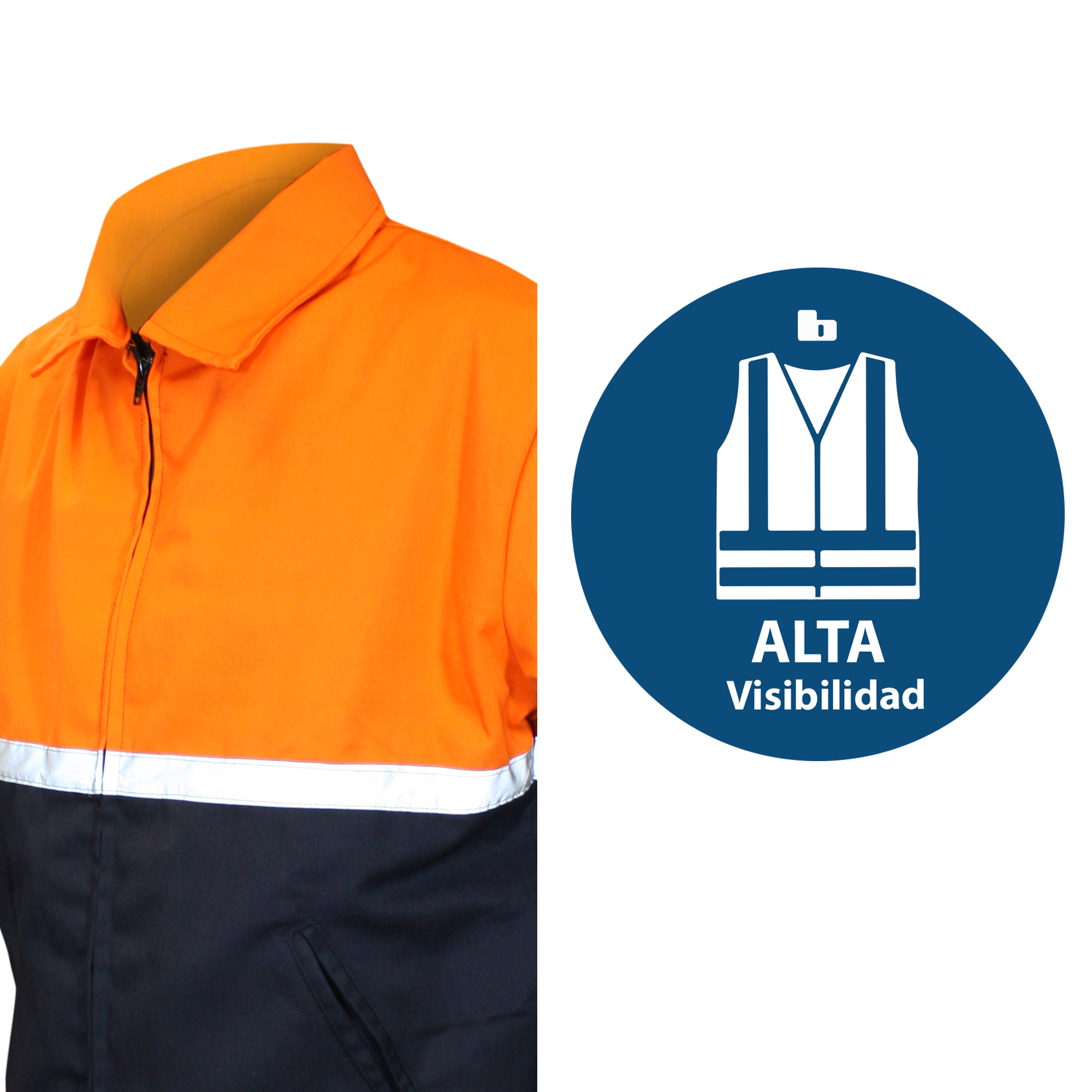 CHAMARRA DE SEGURIDAD A.V. / NARANJA
