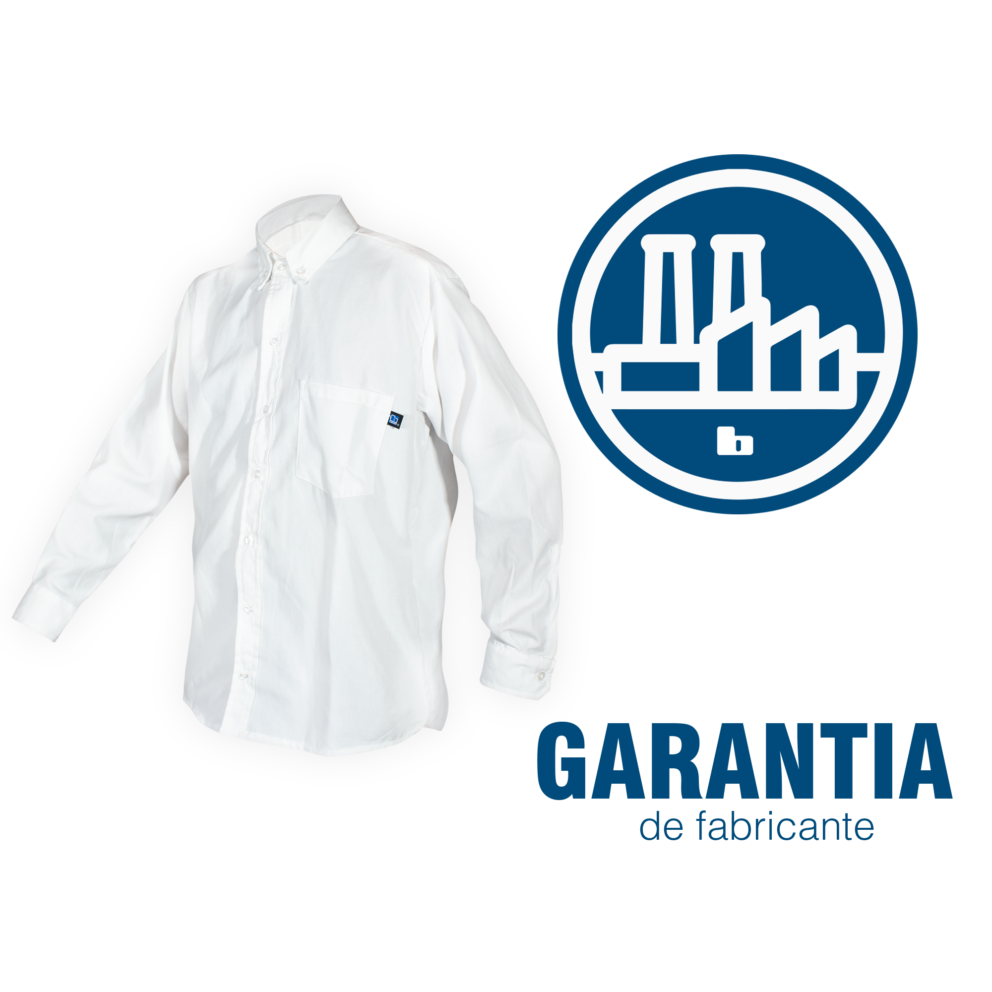 CAMISA CASUAL BLANCA / CABALLERO