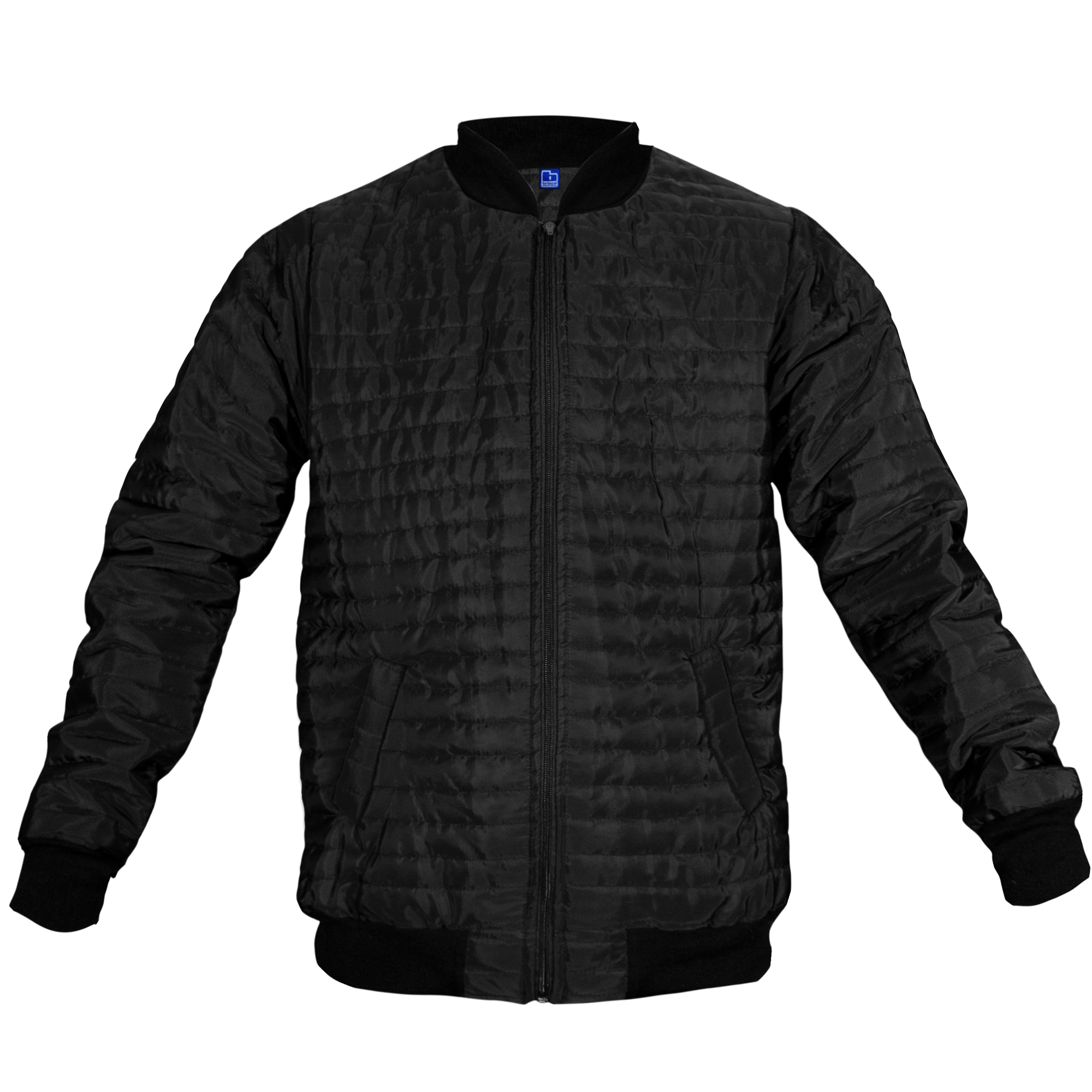 CHAMARRA TIPO BOMBER NEGRA