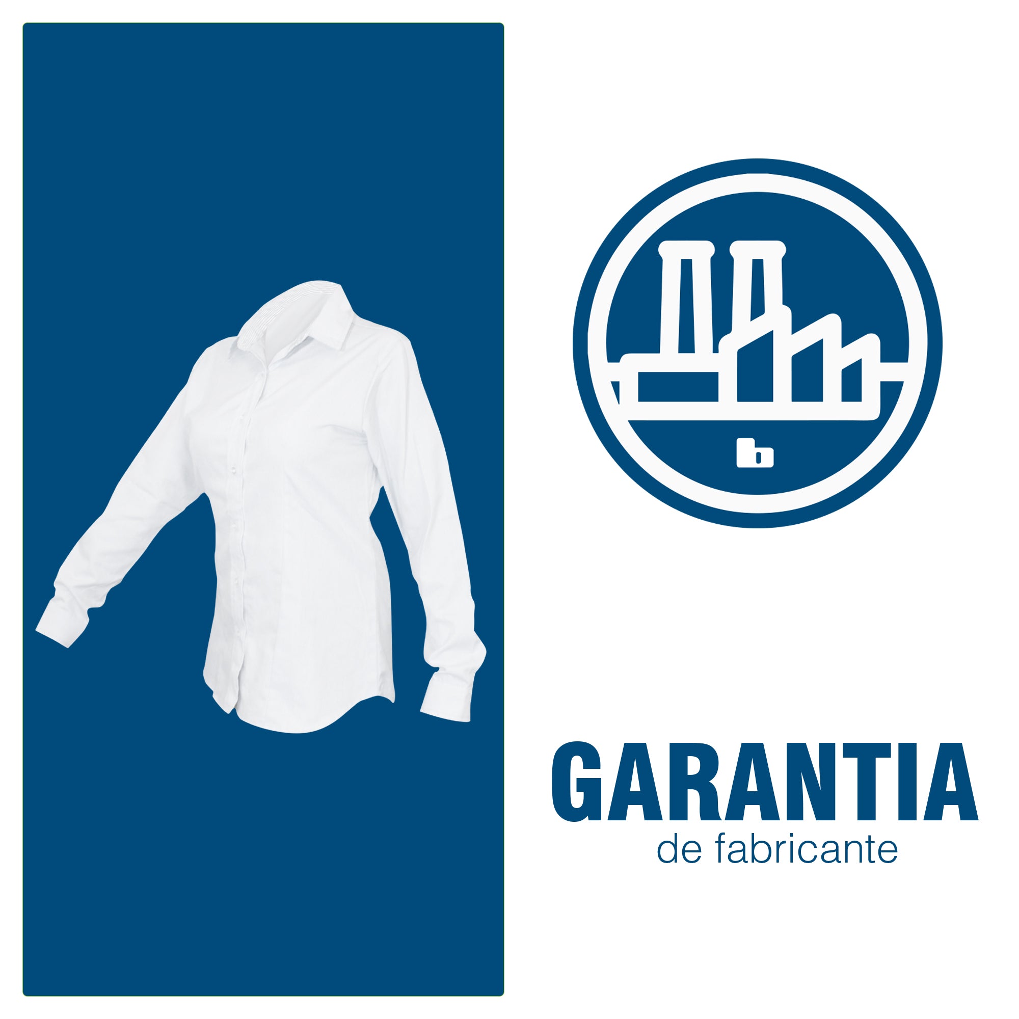 CAMISA CASUAL BLANCA / DAMA