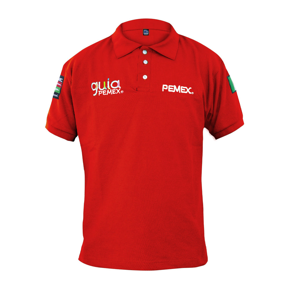 Polo Roja Despachador Gasolinera Pemex