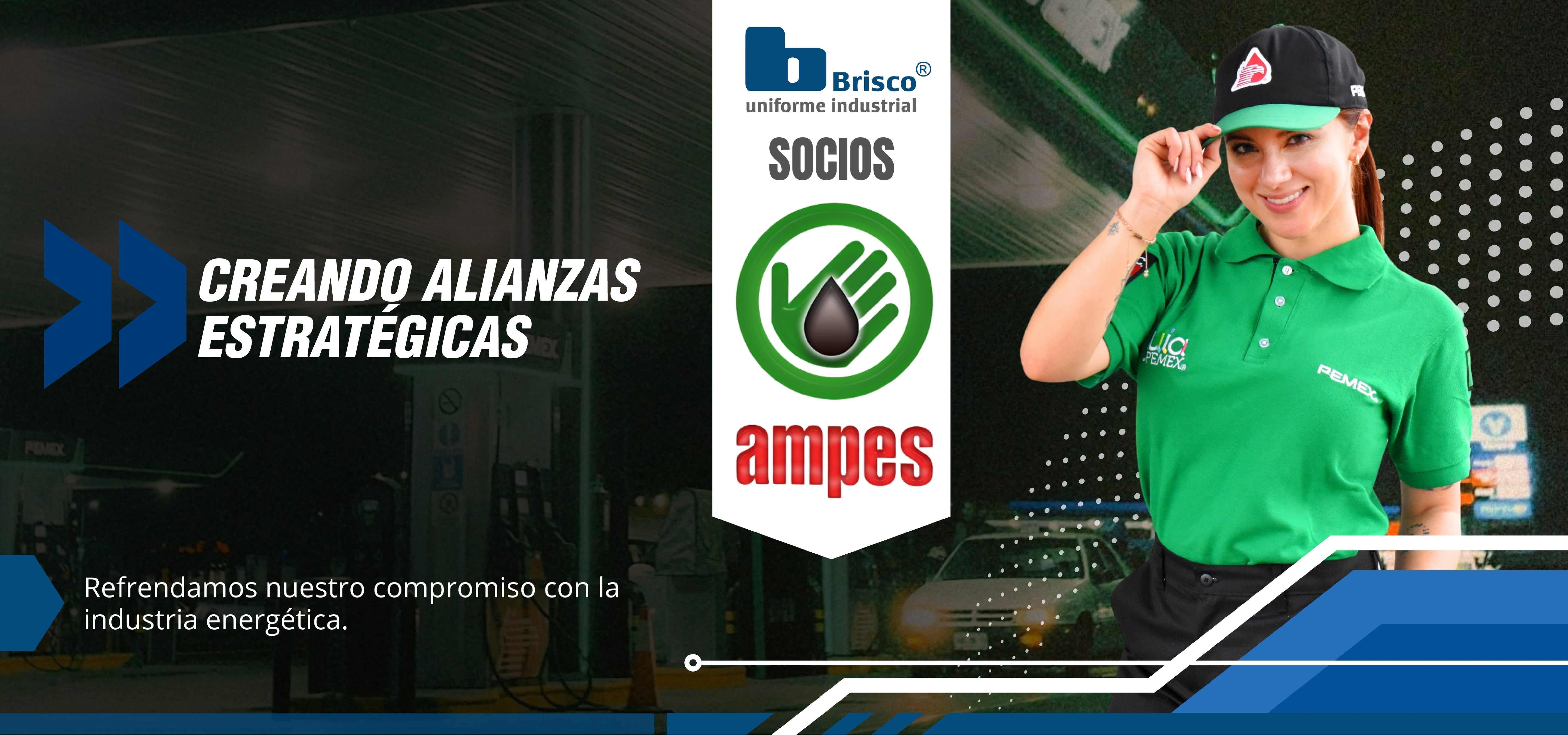 Uniforme para gasolineras – Brisco Industrial