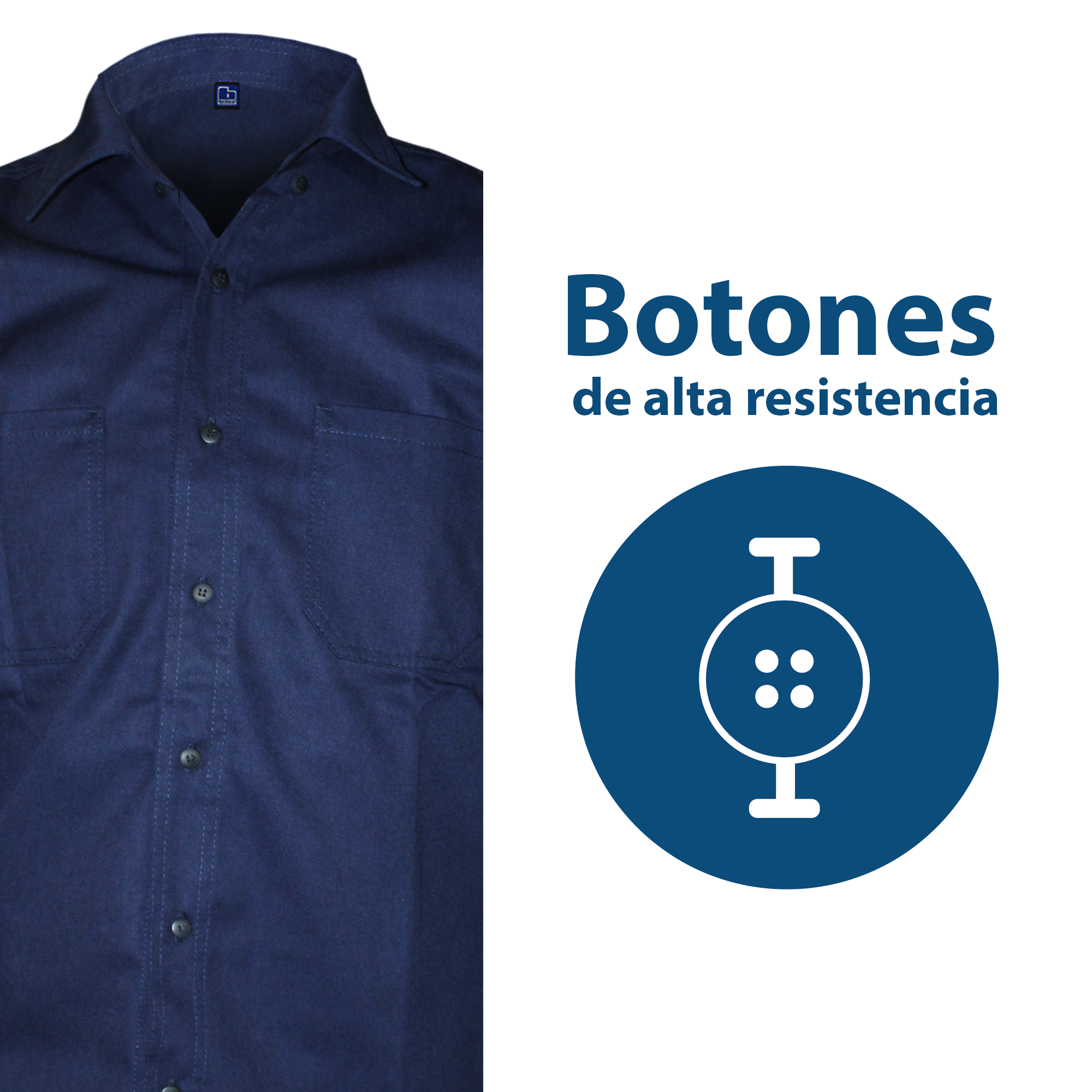 CAMISA INDUSTRIAL / MARINO