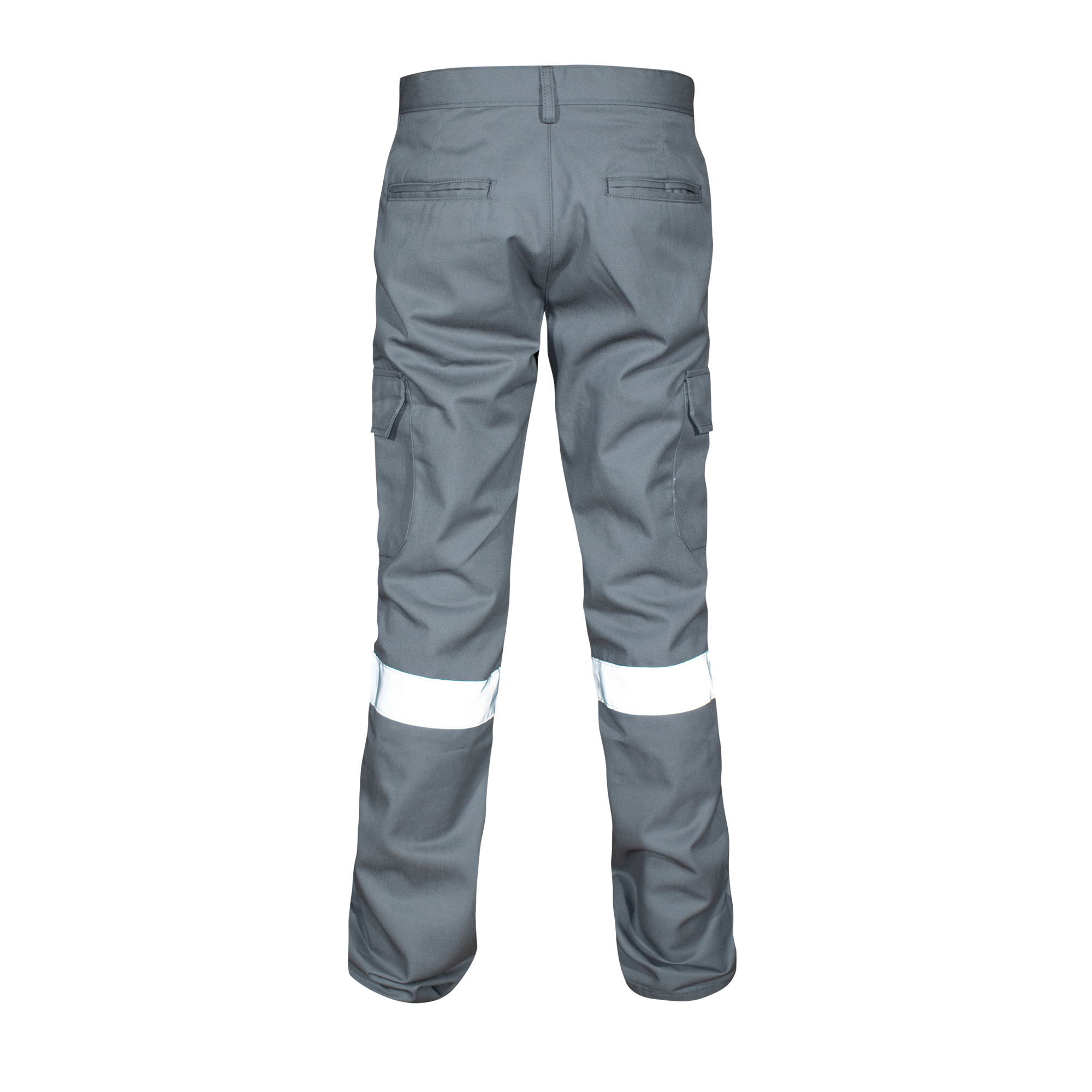 PANTALON CARGO GRIS / REFLEJANTE