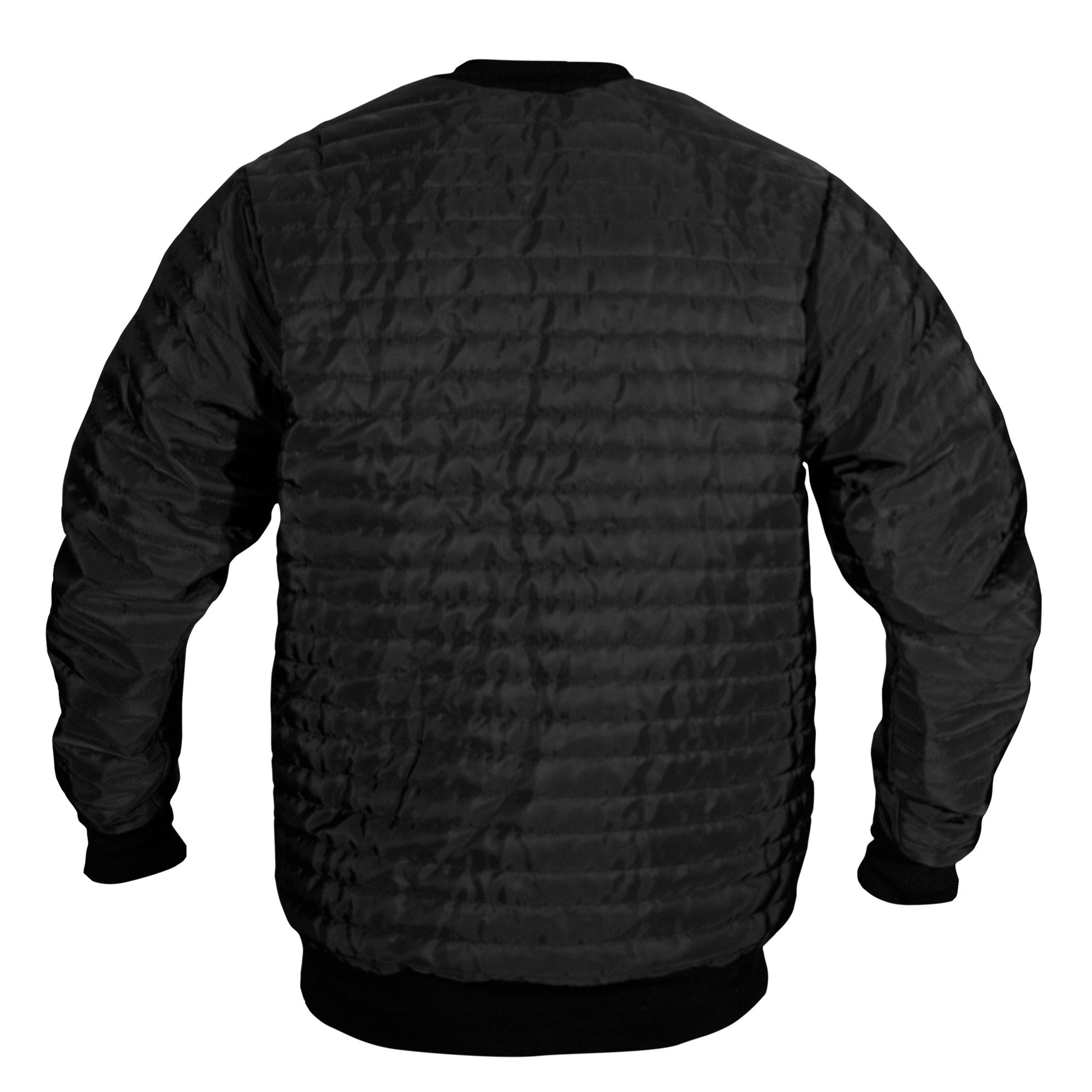 CHAMARRA TIPO BOMBER / NEGRA