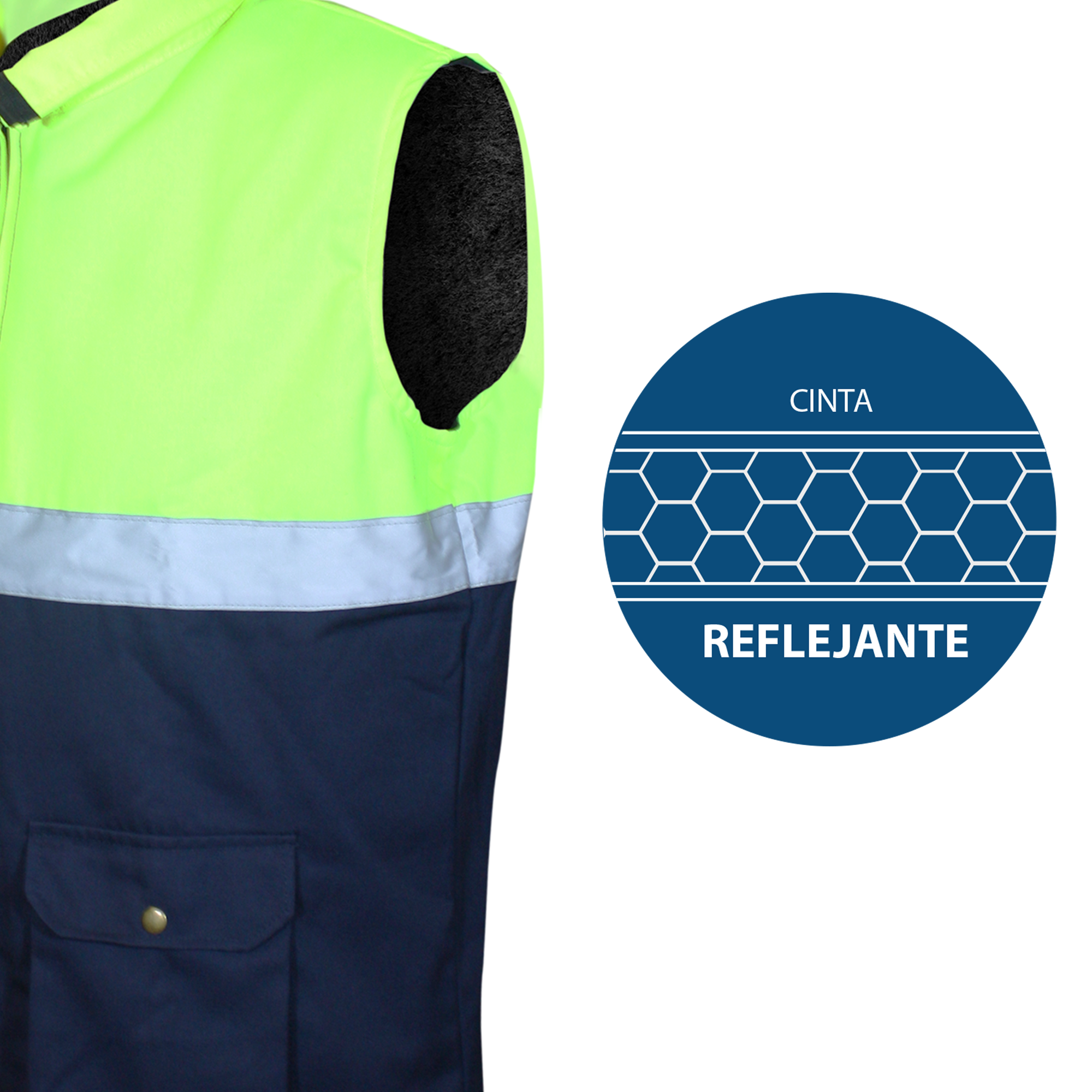 CHALECO DE SEGURIDAD AV / NEÓN
