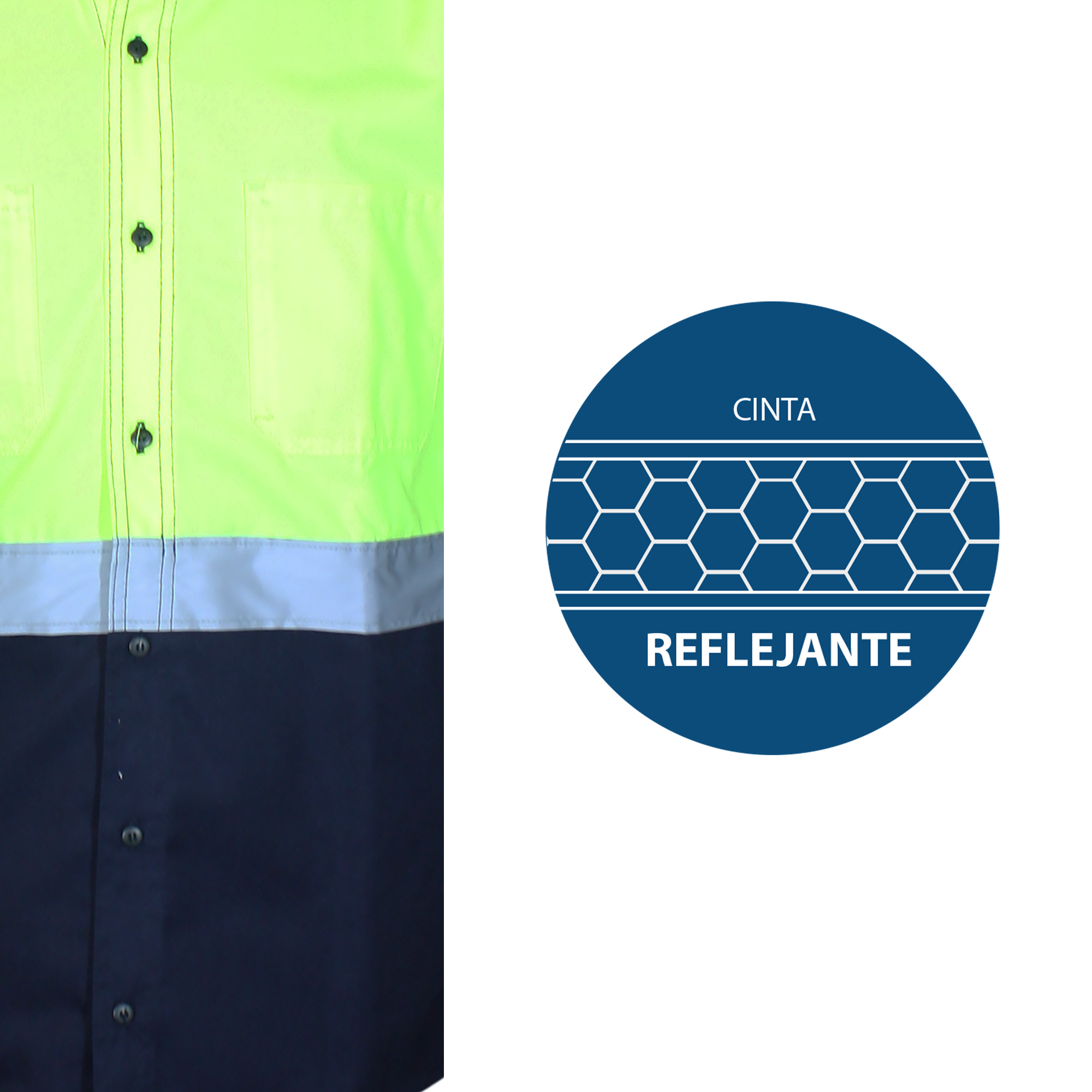 CAMISA DE SEGURIDAD AV / NEÓN