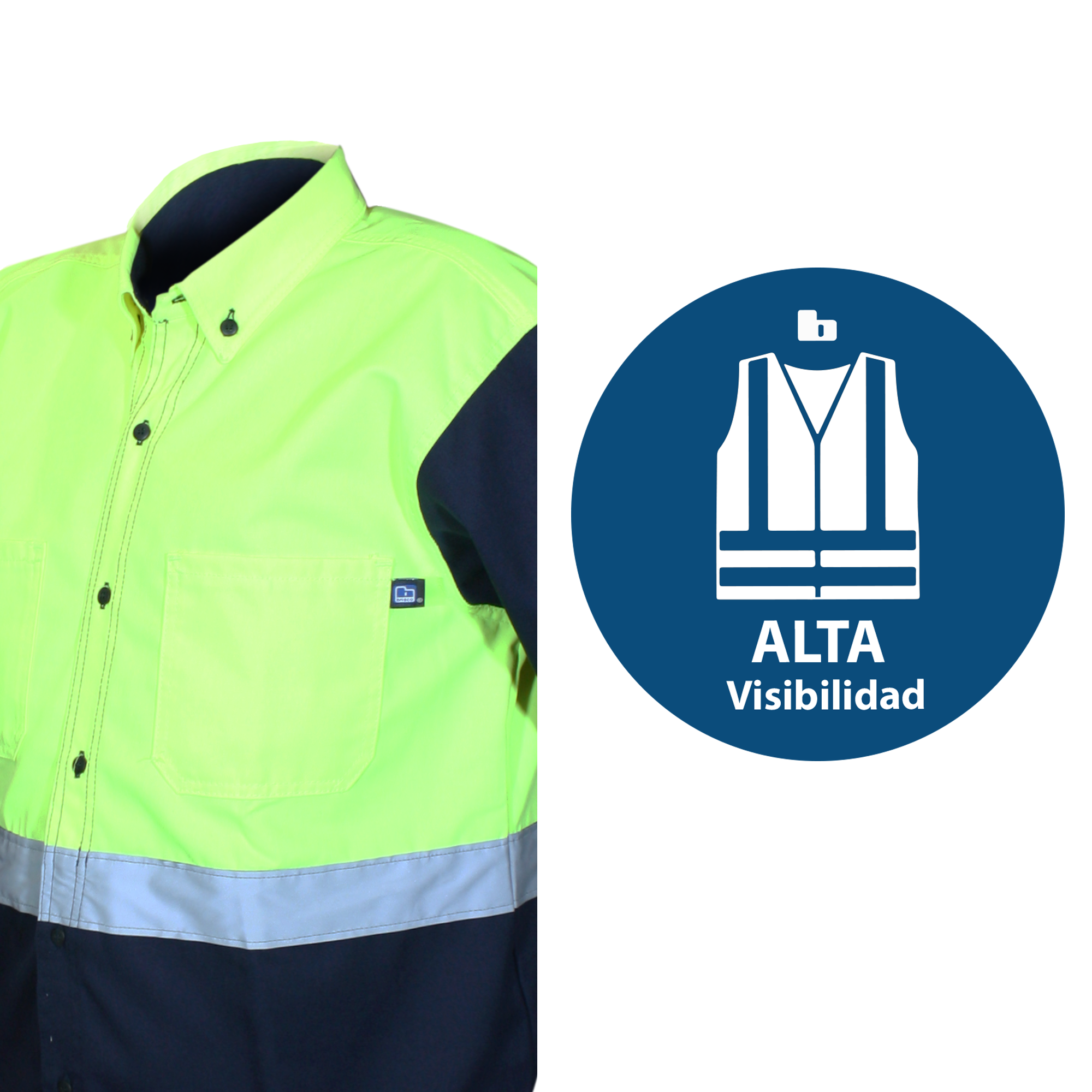 CAMISA DE SEGURIDAD AV / NEÓN
