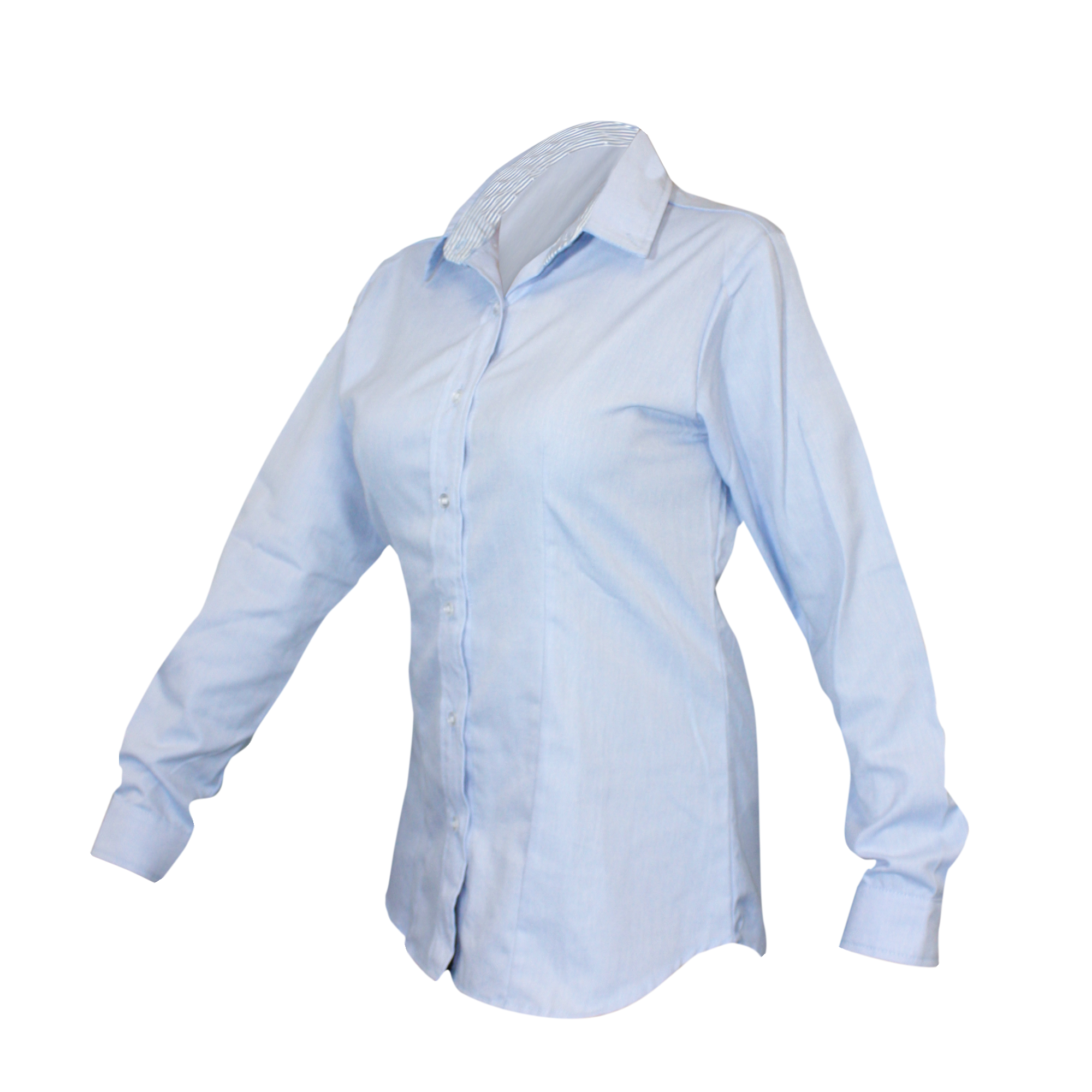 CAMISA CASUAL AZUL / DAMA